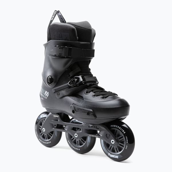 Powerslide Zoom Pro 100 sorte rulleskøjter til mænd Størrelse: 39-40 EU