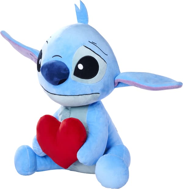 Disney Stitch med hjerte 50cm