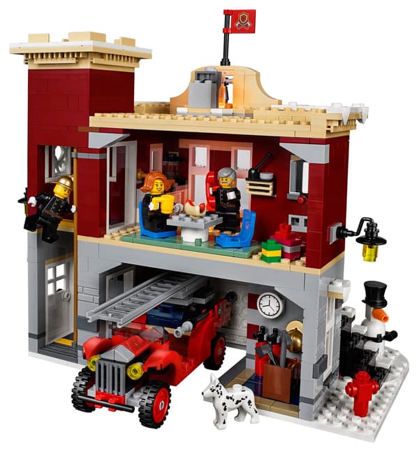 LEGO 10263 Creator Expert - Talvikylän paloasema
