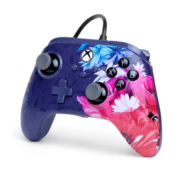 PowerA Advantage Plus Wired Controller Night Blossom til Xbox Series X/S, Xbox One, PC Kablet