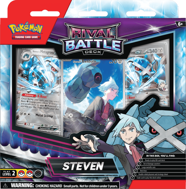 Pokémon TCG: Rival Battle Deck – Steven