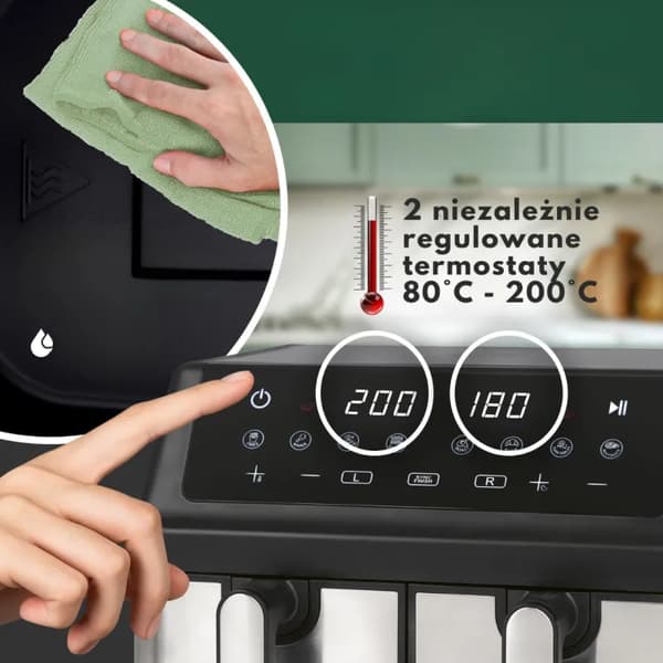 Ilmakeitin ProfiCook PC-FR 1296 H 2000W 9l