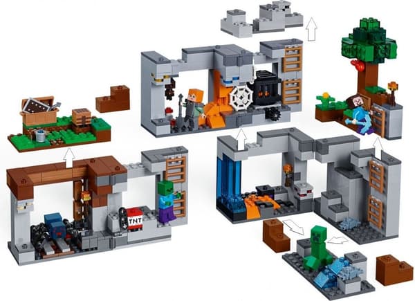 LEGO Minecraft Peruskallion seikkailut (21147)