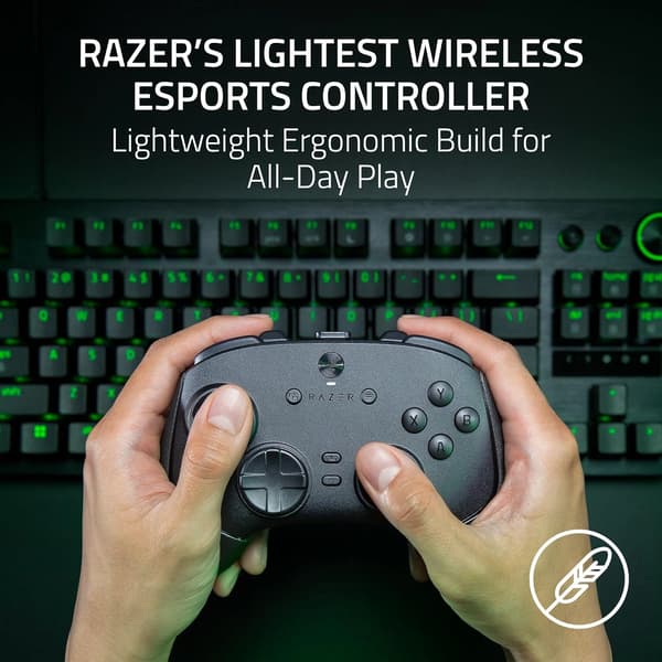 Razer Wolverine V3 Pro 8K PC -ohjain, langaton, musta