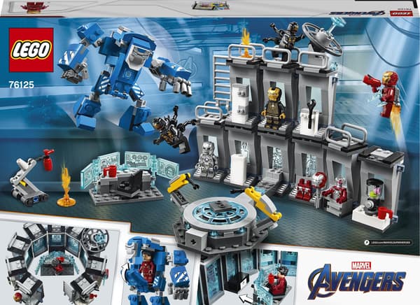 LEGO Marvel Iron Mans rustningskammare (76125)