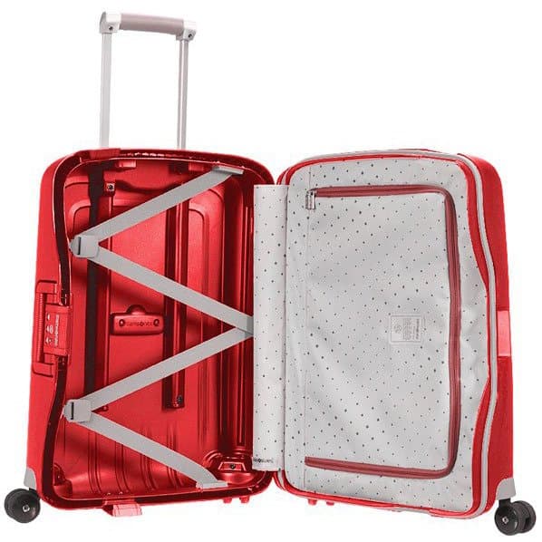 Kabinväska Samsonite S'Cure - crimson red