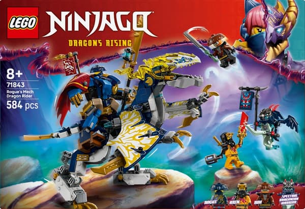 LEGO Klossar 71843 Rogue's drakryttarmekanism