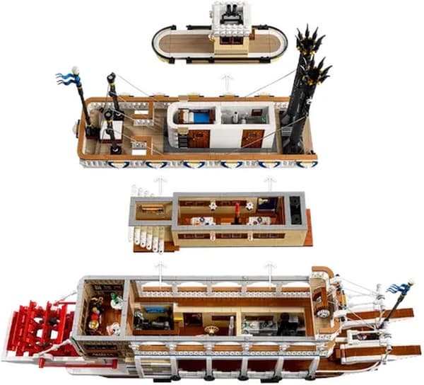 LEGO Ideas 21356 Flodbåtsångare