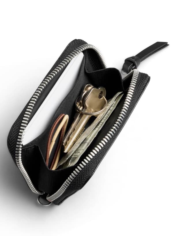 Bellroy Folio Piccolo nahkainen taskulompakko - musta