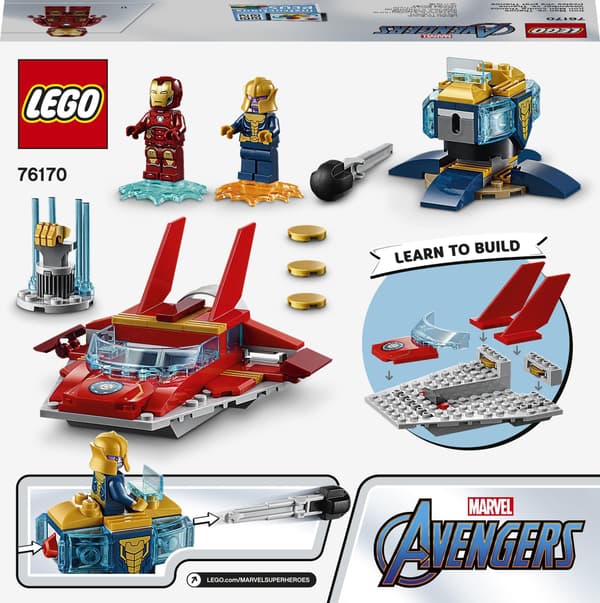 LEGO Marvel Iron Man mot Thanos (76170)