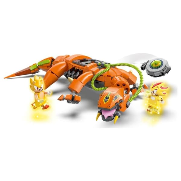 LEGO Sonic 77003 Super Shadow mot Biolizard