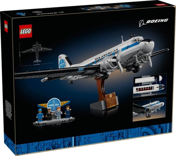 LEGO 11378 Icons Douglas DC-3 PAN AM passagerfly