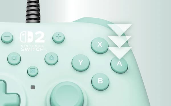Hori Turbo Cozy Green Controller til Nintendo Switch 2 Kablet