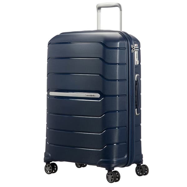 Samsonite Flux mellemstor kuffert - marineblå