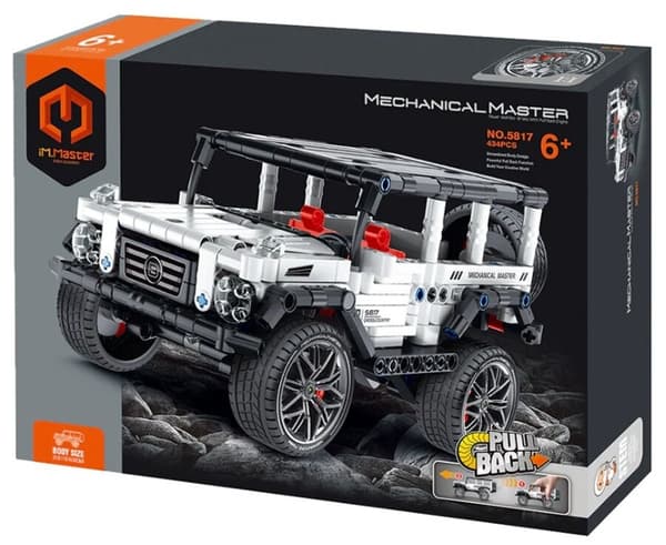 IM.MASTER Pull Back Jeep IM5817 plastikklodser