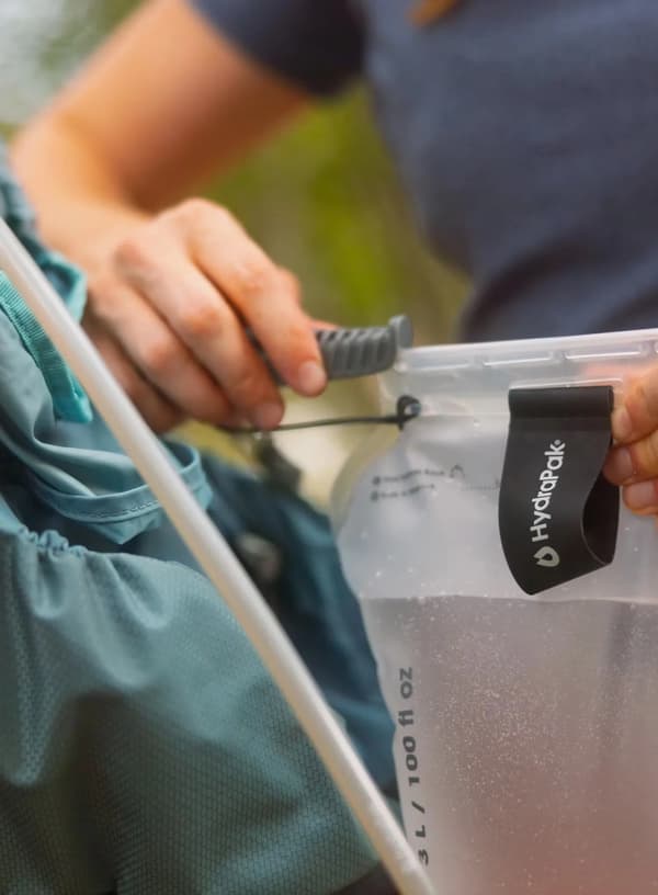 HydraPak Velocity 3 L - kirkas nesteytysrakko