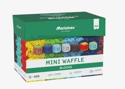 Mini Waffle Blocks 406 stk.