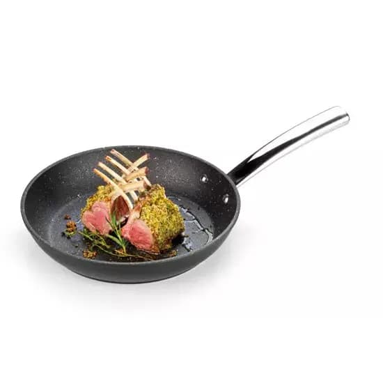 TESCOMA President 24 cm sort - non-stick stegepande