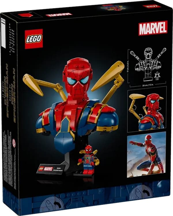 LEGO Marvel 76326 Iron Spider-Man Buste