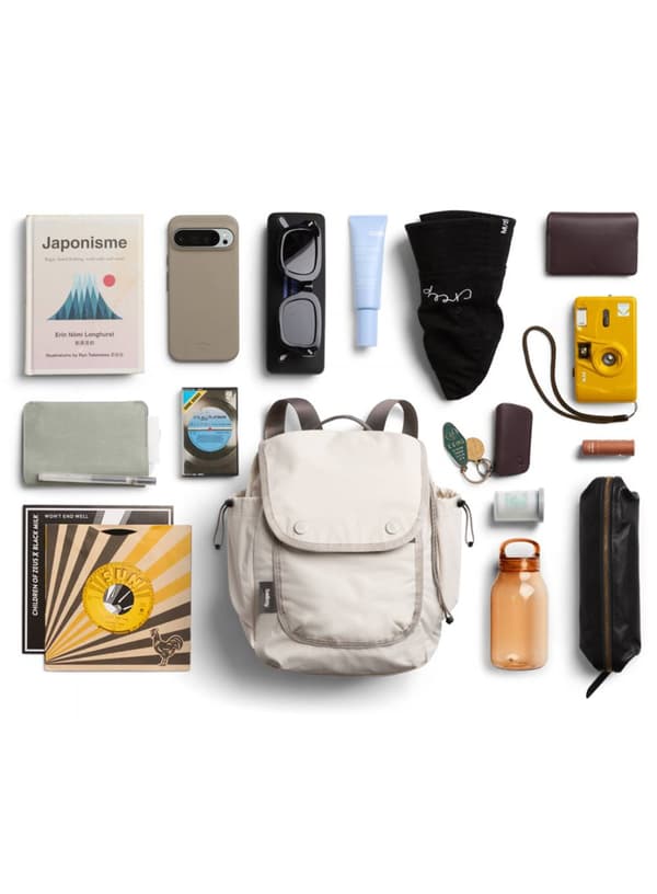 Bellroy Cinch Minipack stadsryggsäck - oat
