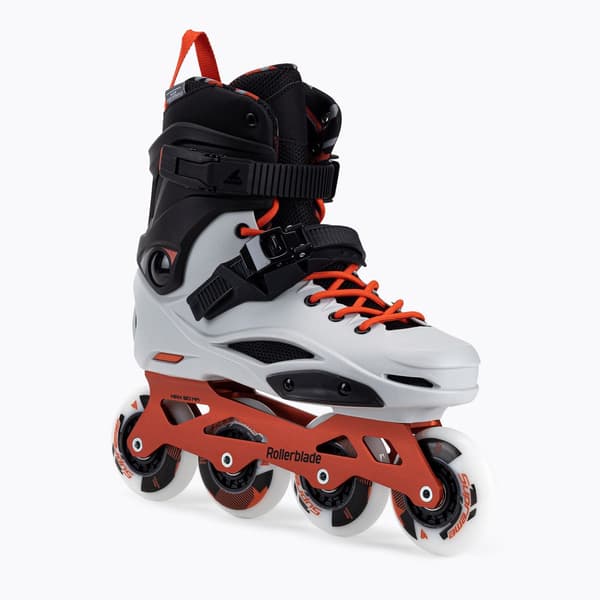 Rollerblade RB PRO X rulleskøjter til mænd grå/varm rød Størrelse: 35 EU