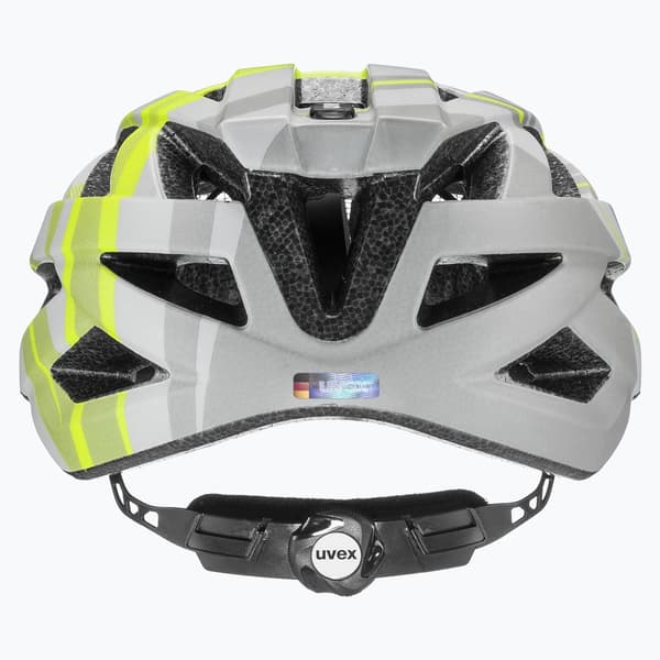UVEX Air Wing CC cykelhjelm grå/lime mat
