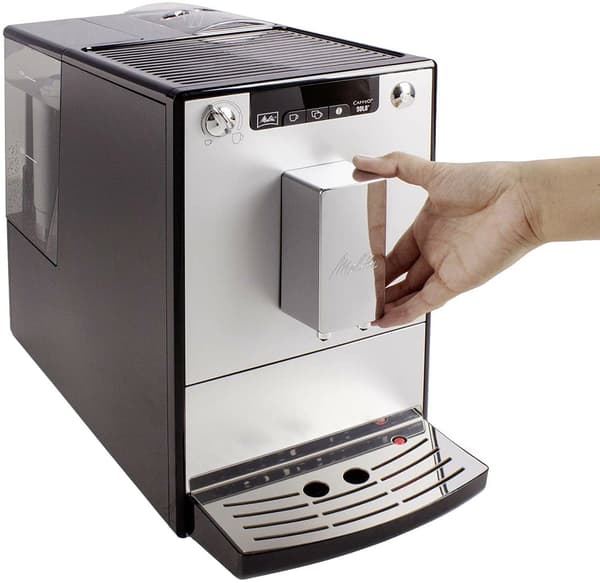 Melitta Caffeo Solo trykmaskine - Sølv/Sort