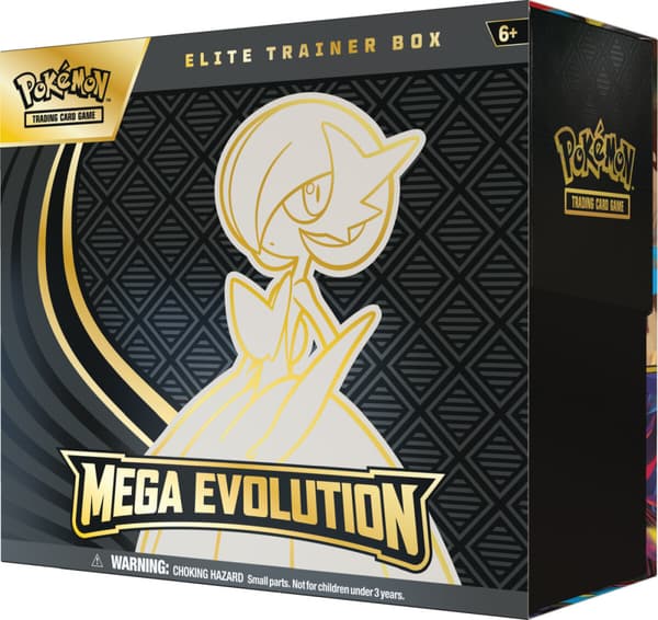 REBEL Pokemon TCG Mega Evolution Elite Trainer Box - Gardevoir 2027531 -korttipeli