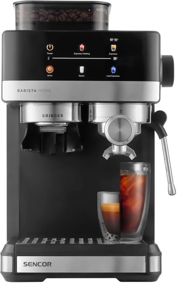 Sencor SES 5000SS espressomaskine Iskaffe