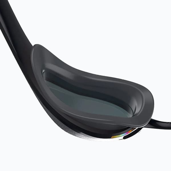 Uimalasit Speedo Fastskin Hyper Elite Mirror musta/viileä harmaa/rubiini