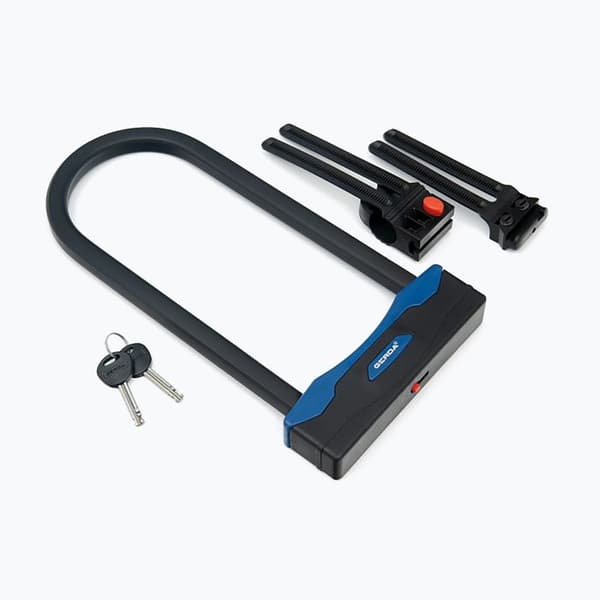 Cykelås GERDA Ultra Strong Plus 320/165L U-Lock svart