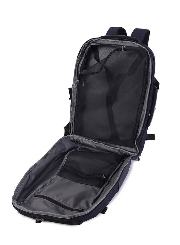 Reseryggsäck Hedgren Trip L EXP Backpack - peacoat blue