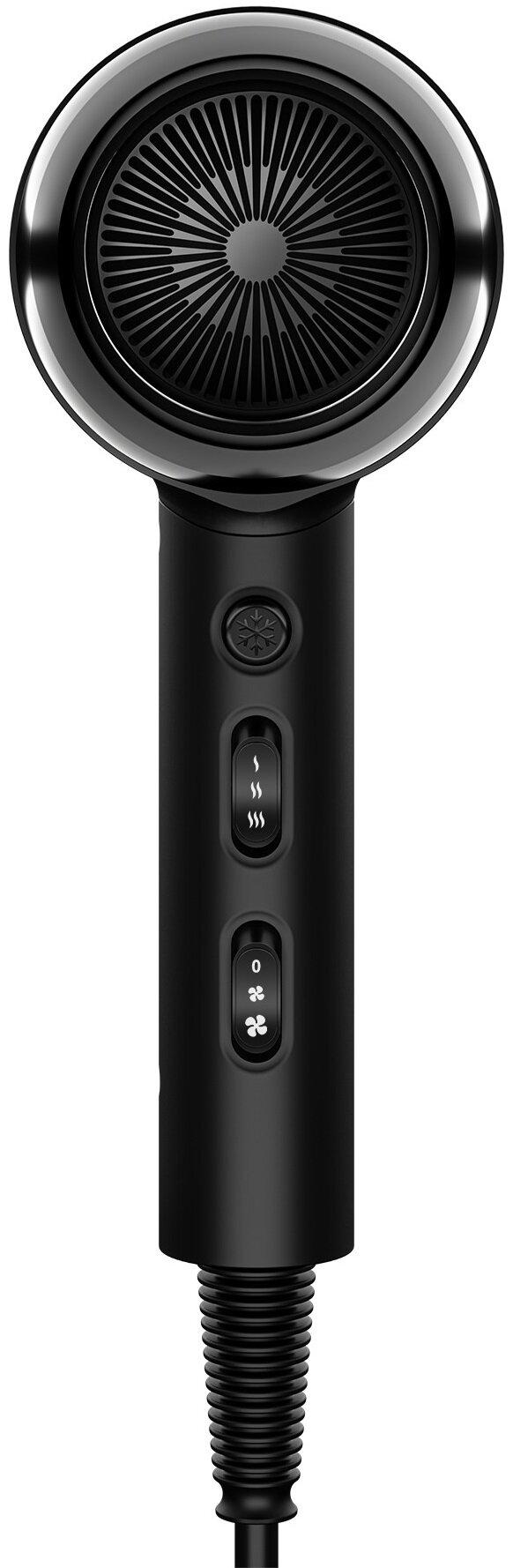 Hårtørrer NICEBOY Ion AirSonic Pro Sort 2200W