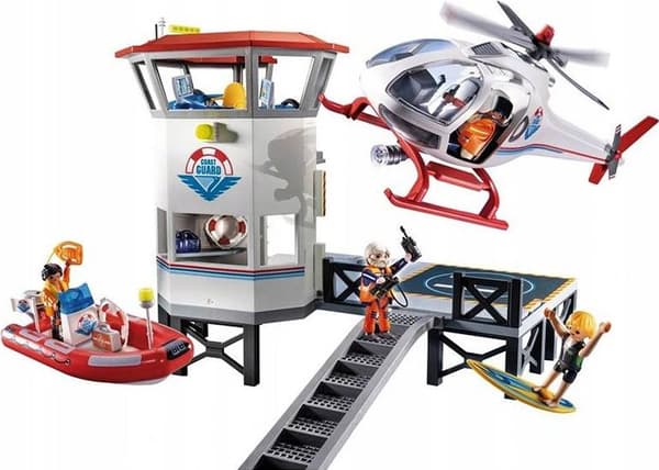 Playmobil Mega Sæt - Kystbeskyttelse (70664)