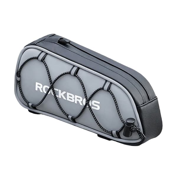 Rockbros cykeltaske til stel 30120109 0,9 l sølv
