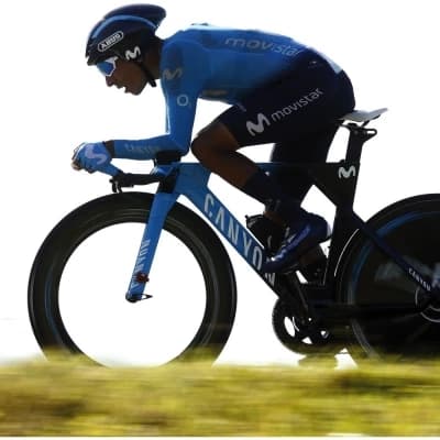 Abus GameChanger TT cykelhjälm vit - S Storlek: M