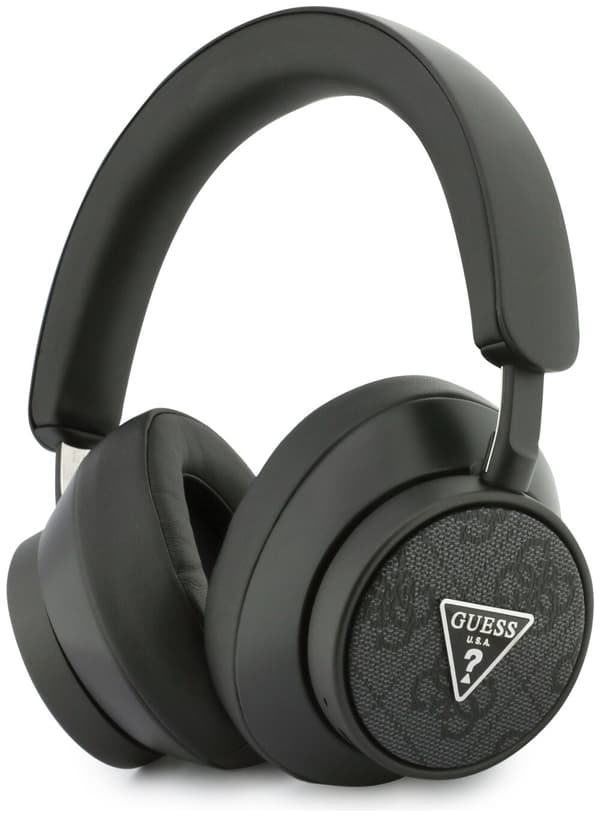 GUESS 4G Triangle Logo Over-Ear Hörlurar Svart