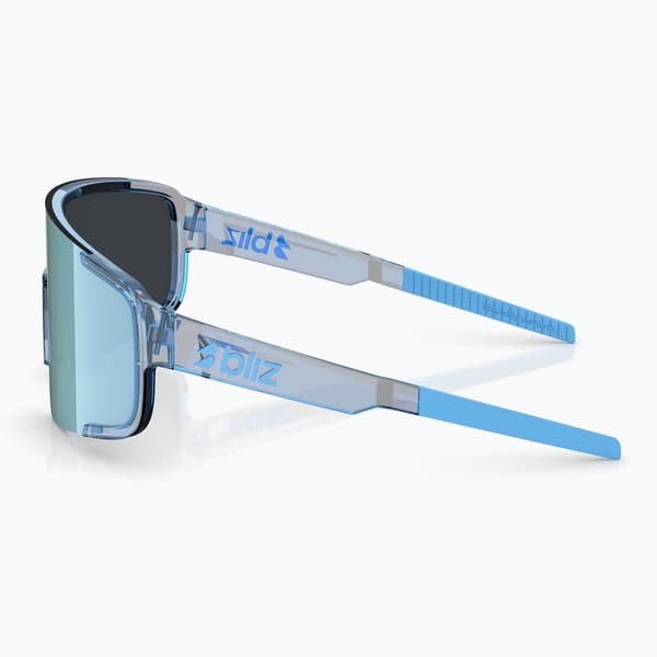 Bliz P003 Small solbriller transparent blå/smoke ice blue multi