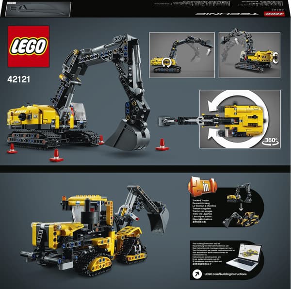 LEGO Technic Kraftig gravemaskine (42121)