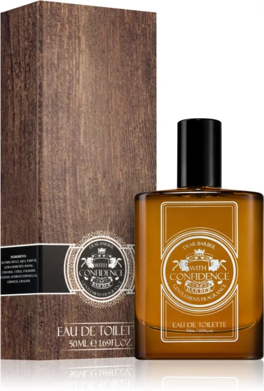 Dear Barber With Confidence Eau de Toilette miehille 50 ml