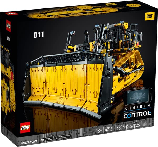 LEGO 42131 Technic - Appstyrd Cat D11 Bulldozer