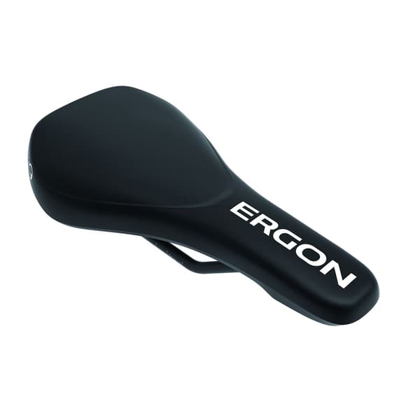 Ergon SM Downhill Comp Team/Oil Slick musta pyörän satula