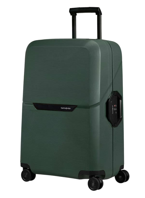Medium resväska Samsonite Magnum Eco - forest green