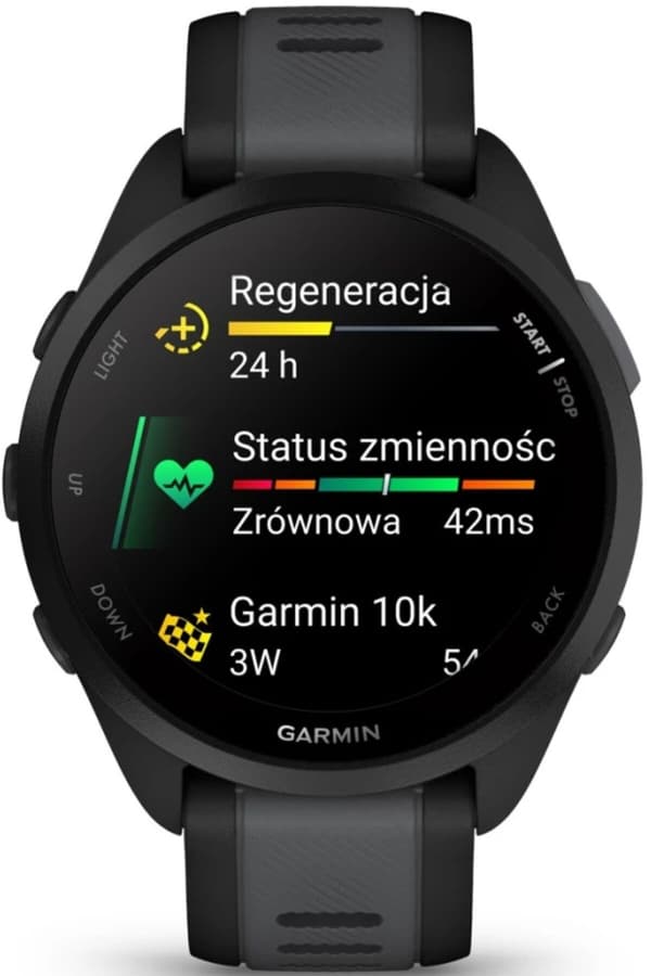 Sportsur GARMIN Forerunner 165 Sort