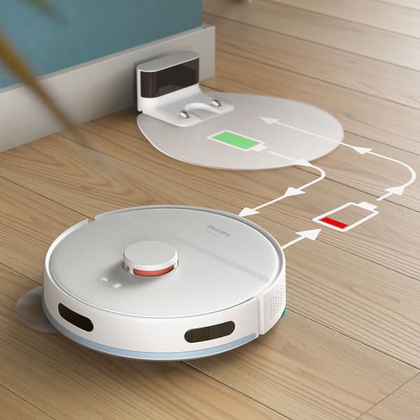 Robotstøvsuger PHILIPS XU2000/20 Hvid