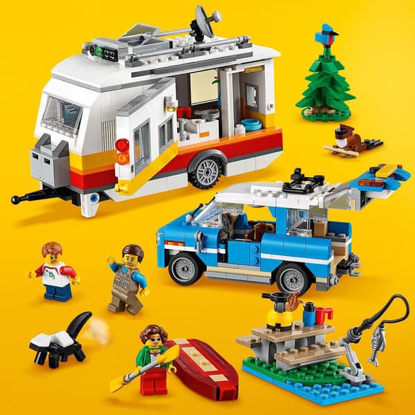LEGO Creator Perhelomailu asuntoautolla (31108)