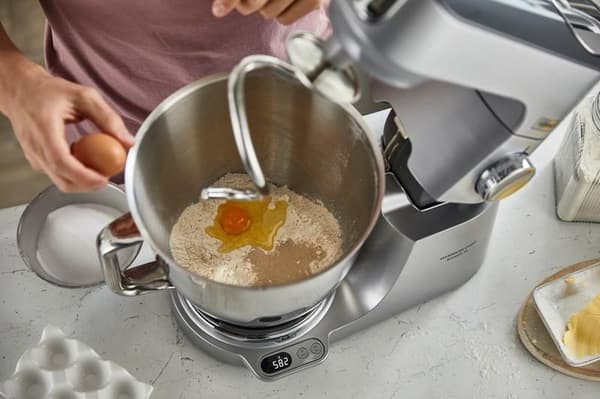 Kenwood Titanium Chef Baker KVC85.594SI -yleiskone, hopea