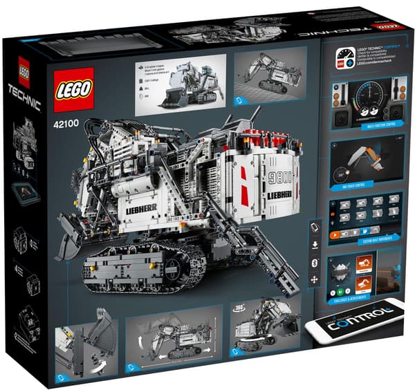 LEGO 42100 Technic - Liebherr R 9800 kaivinkone