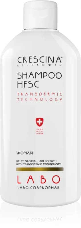 Crescina Transdermic shampoo mod udtynding og hårtab til kvinder 200 ml