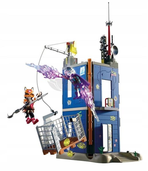 PLAYMOBIL 72022 Duel i Hero Tower, sæt +4 år
